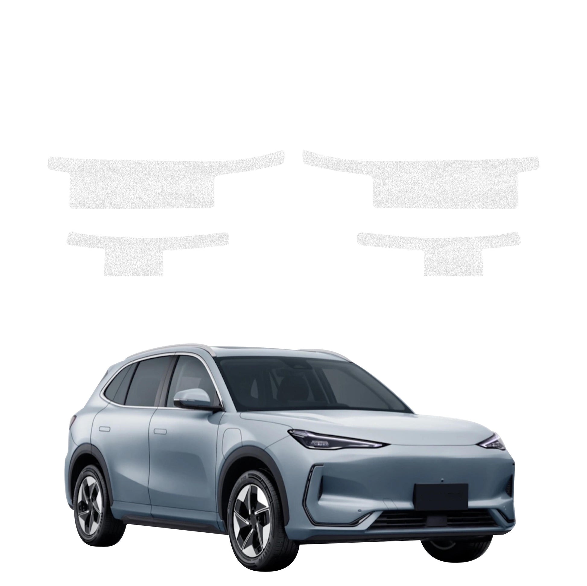 Protective film for exterior car parts – shields against scratches, chips, and scuffs
