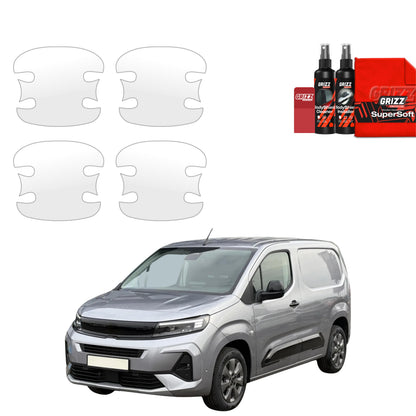 4in1 beschermfolie voor deurgreepranden - Opel Combo Cargo (2018-2026)