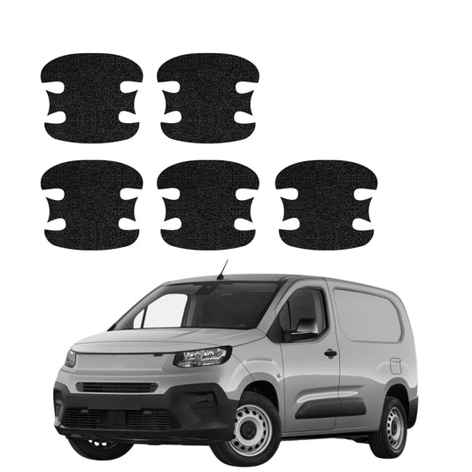 5in1 Schwarze technische Beschichtung für Türgriffmulden - Fiat Doblo Cargo (2018-2026)