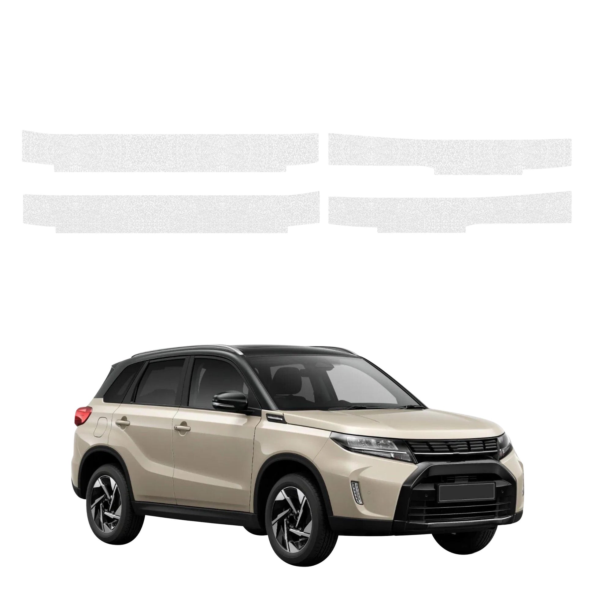 Protective film for exterior car parts – shields against scratches, chips, and scuffs