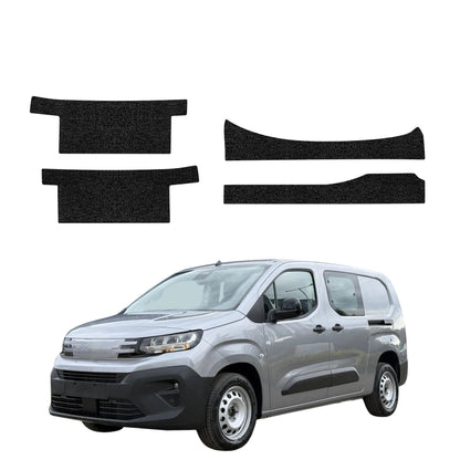 4-in-1 black technical coating for sills - Peugeot Partner (2018-2026)