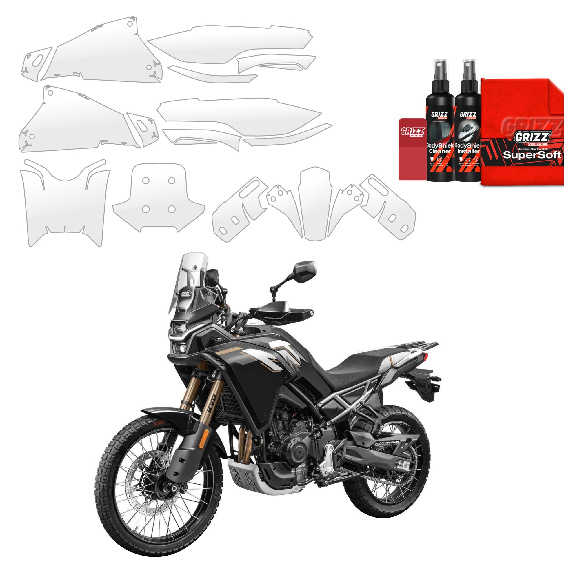 Protective film for exterior car parts – shields against scratches, chips, and scuffs