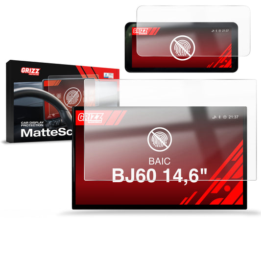 Anti-fingerprint screen protector for car touchscreen