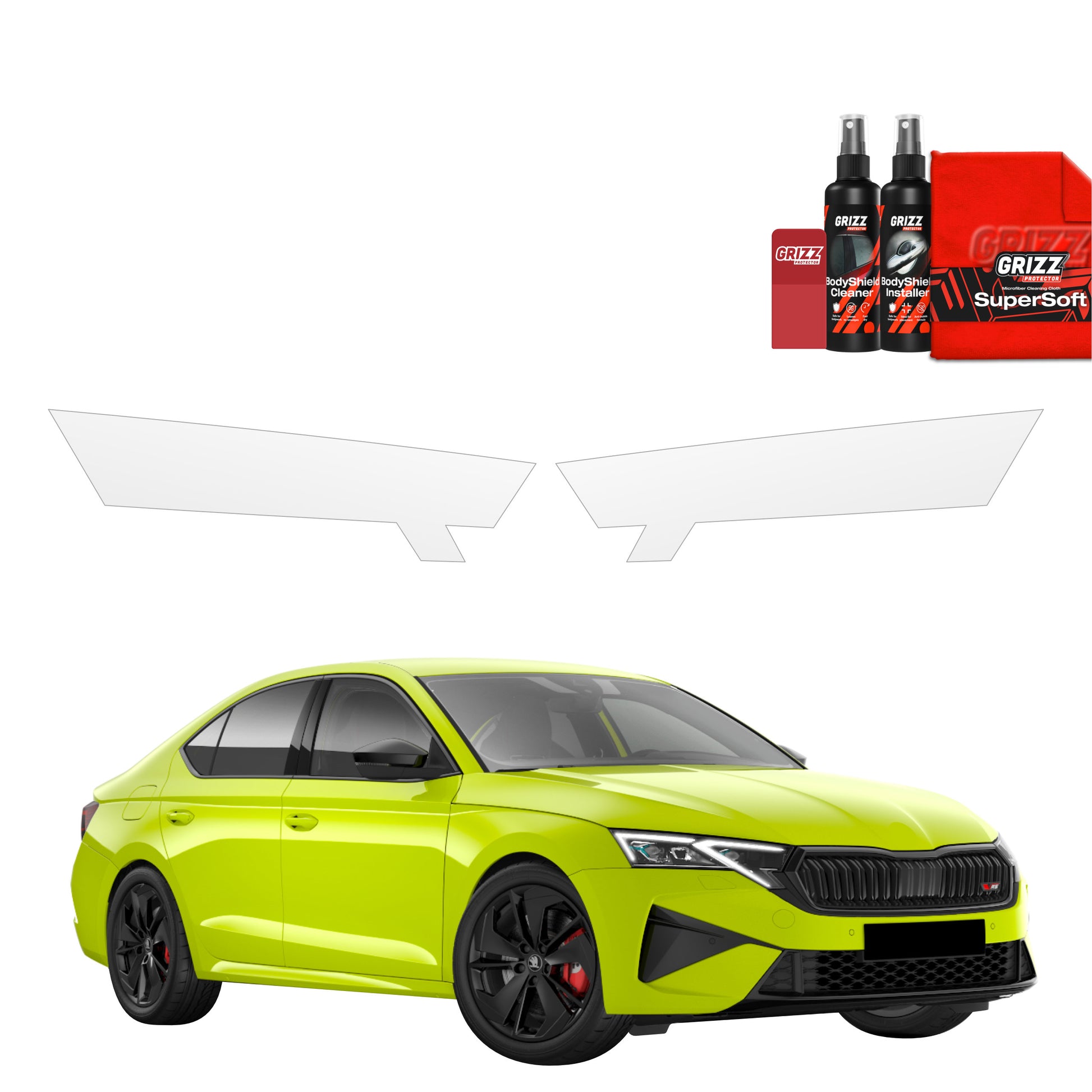 Protective film for exterior car parts – shields against scratches, chips, and scuffs
