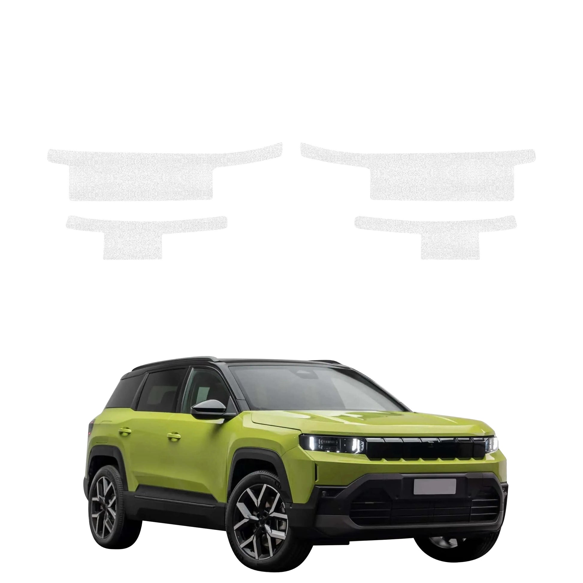 Protective film for exterior car parts – shields against scratches, chips, and scuffs