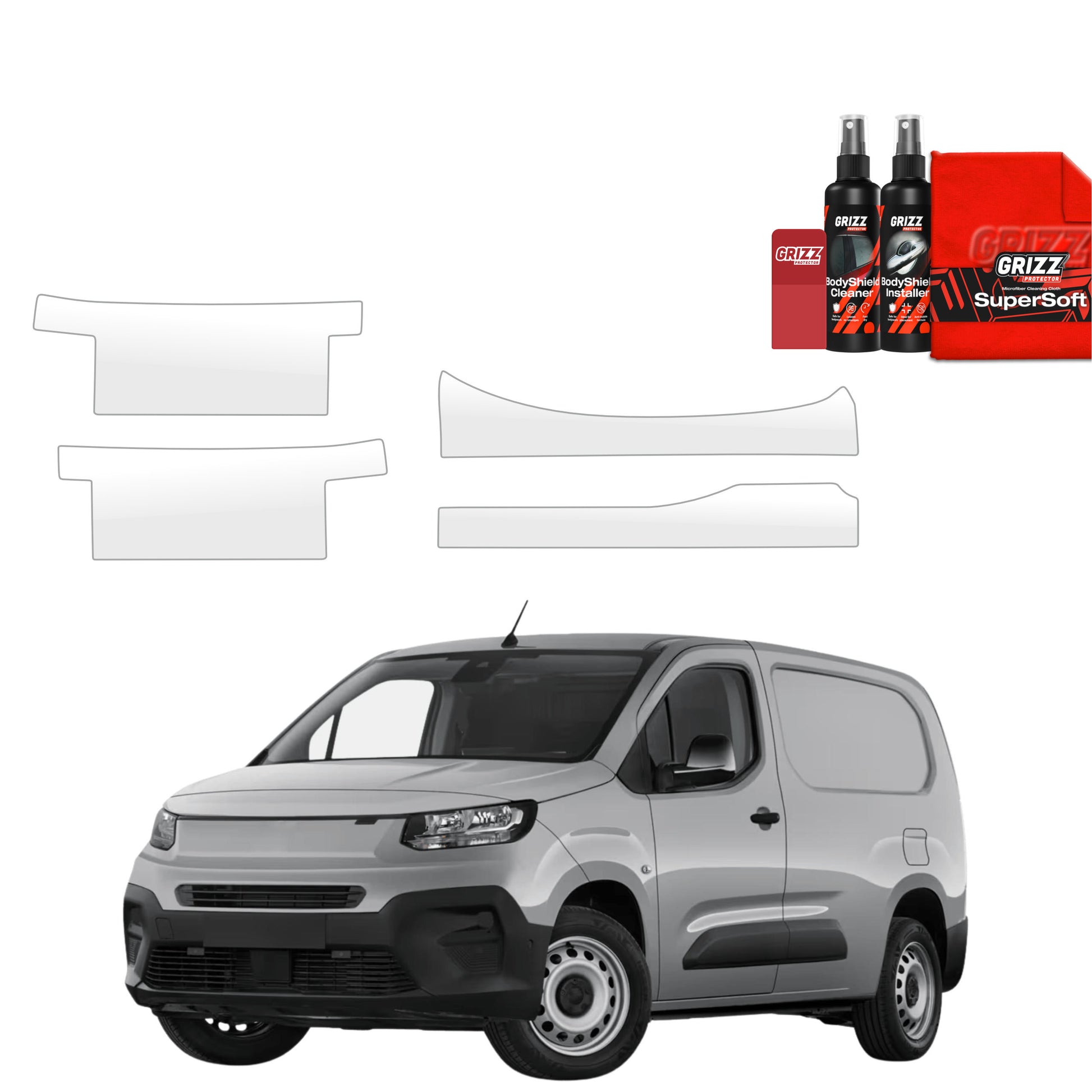 Protective film for exterior car parts – shields against scratches, chips, and scuffs