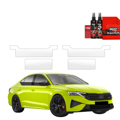 Protective film for exterior car parts – shields against scratches, chips, and scuffs