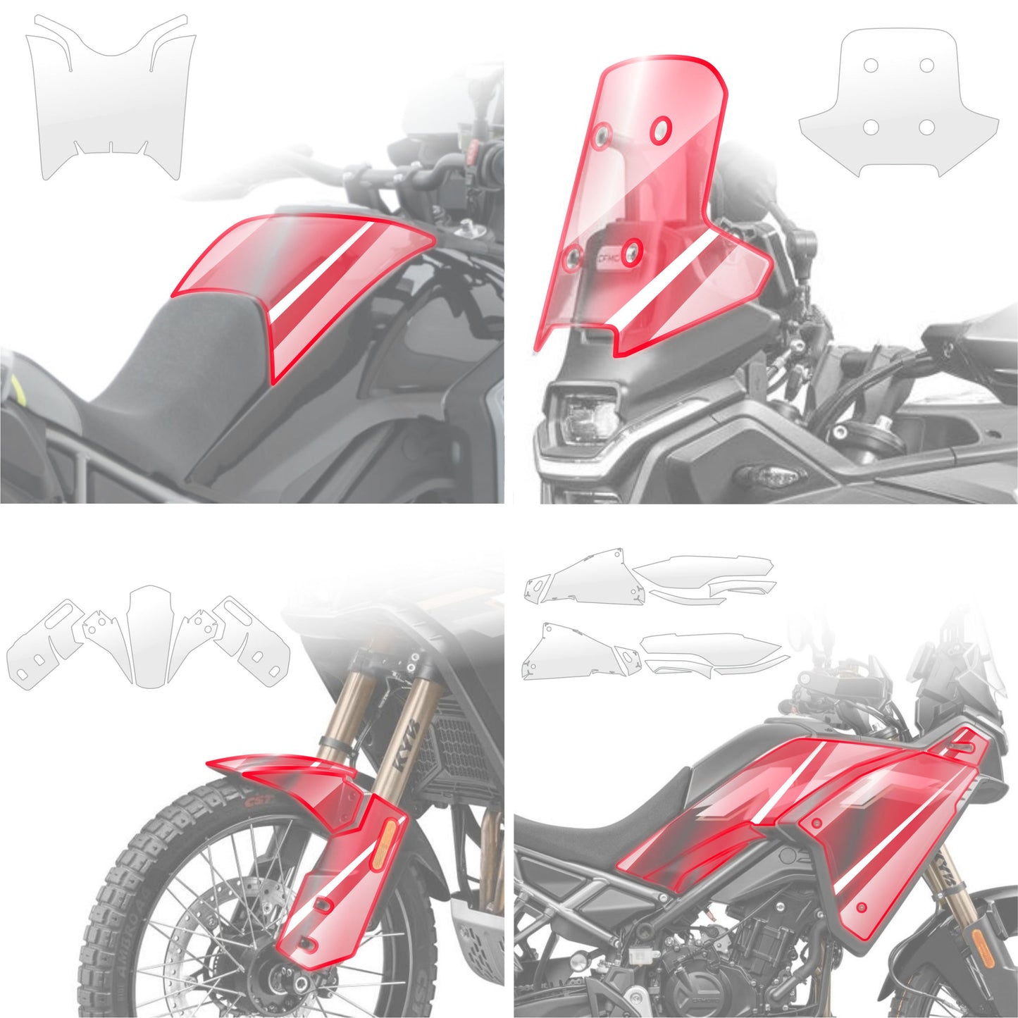 Transparent protective film for outer car areas – easy to apply and long-lasting