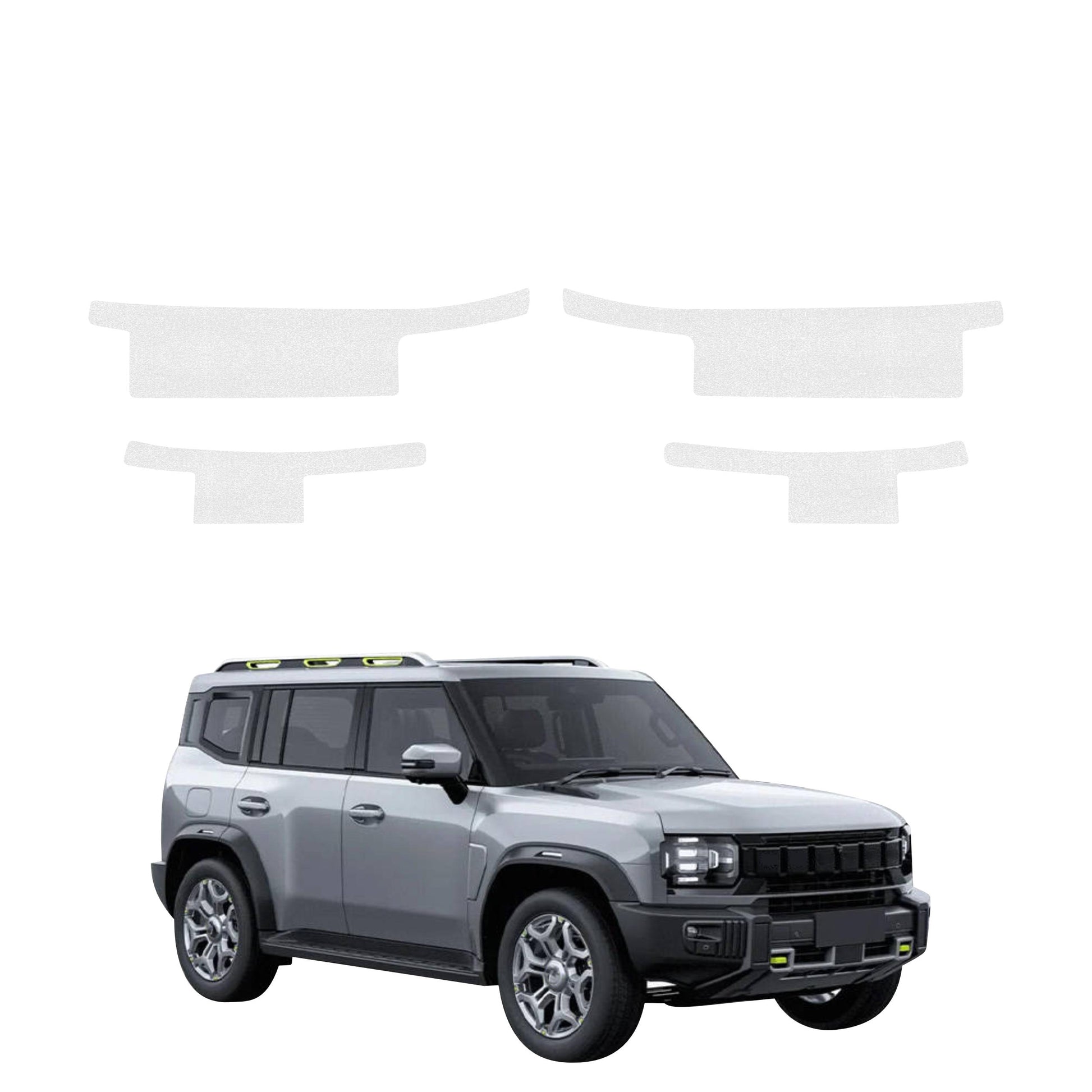 Protective film for exterior car parts – shields against scratches, chips, and scuffs