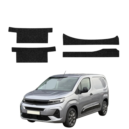 4in1 Schwarze technische Beschichtung für Schweller - Opel Combo Cargo (2018-2026)