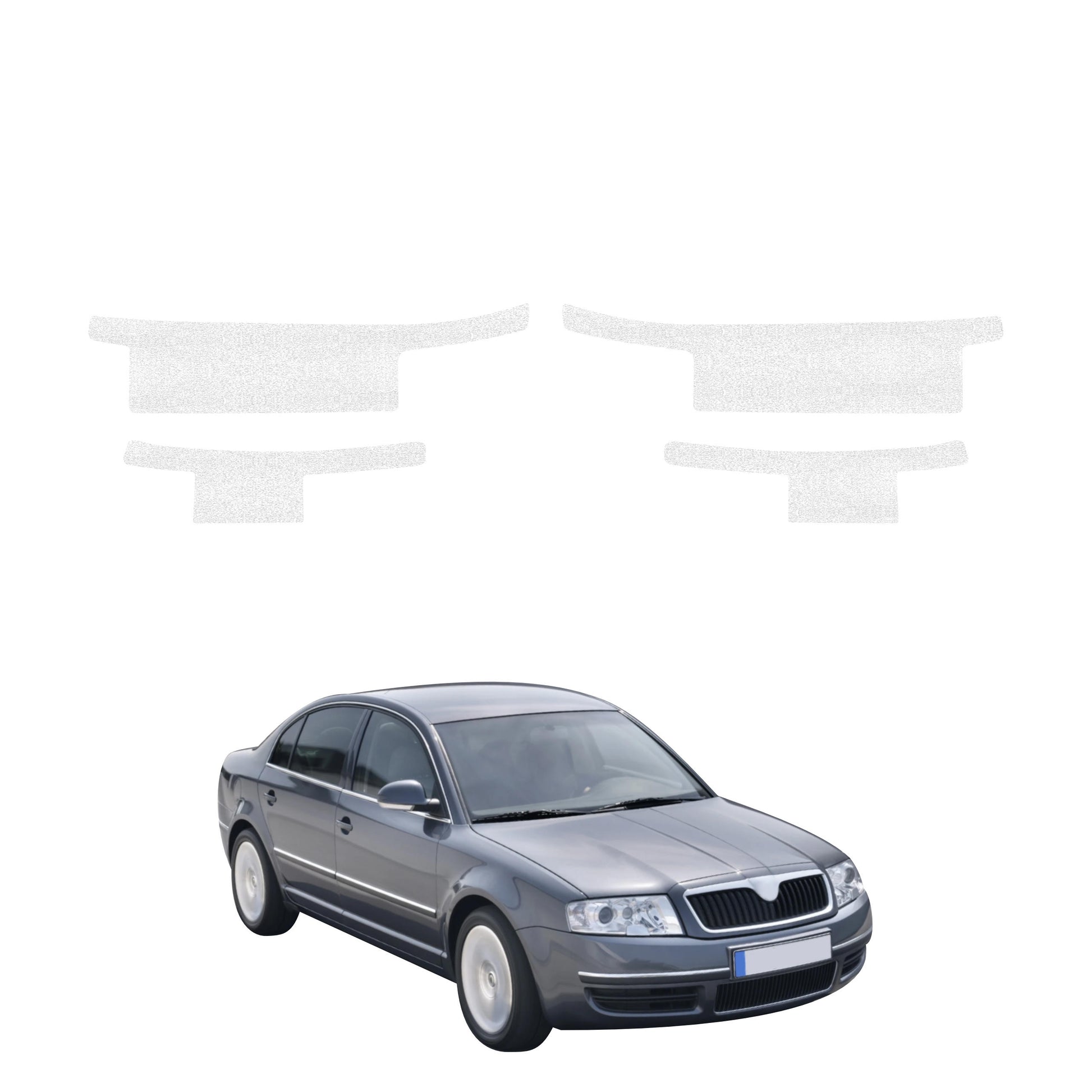 Protective film for exterior car parts – shields against scratches, chips, and scuffs