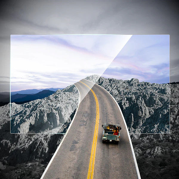 Protective screen film for car multimedia display – ultra transparent