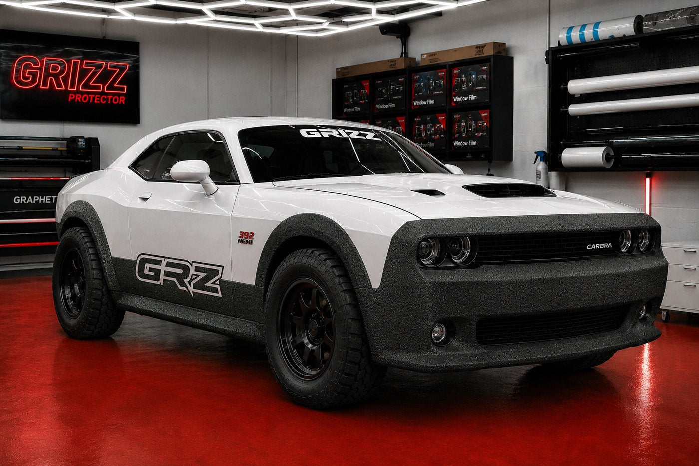 Dodge Challenger GRIZZ Heavy Duty — car bra