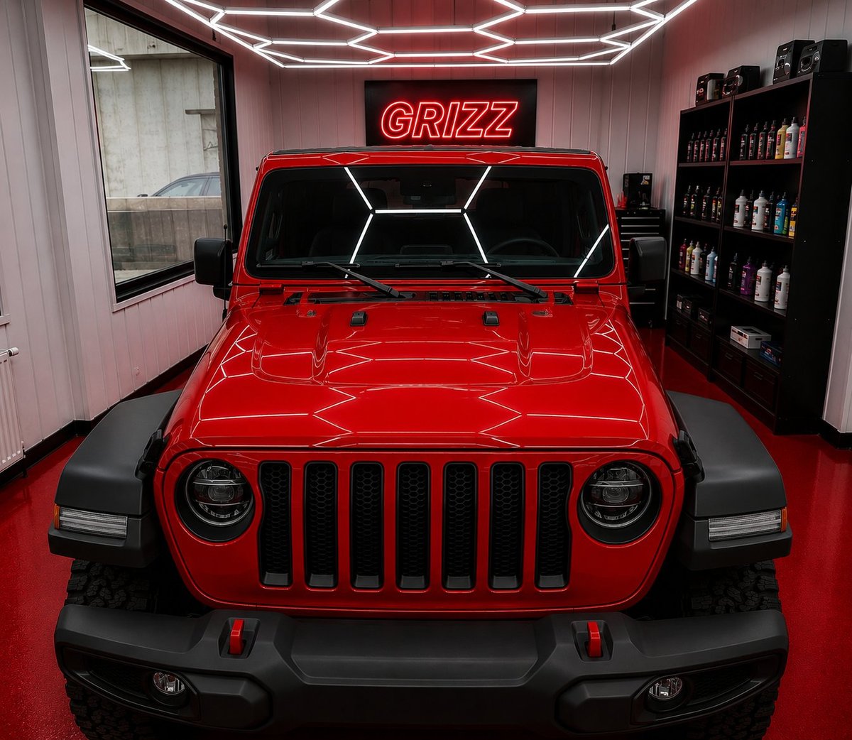 Jeep Wrangler — bez ochrony